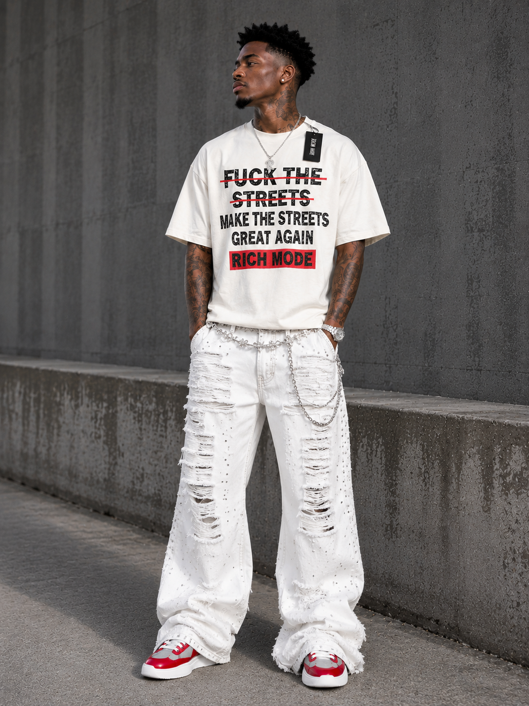 Rich Mode "Make The Streets Great Again" Graphic Tee