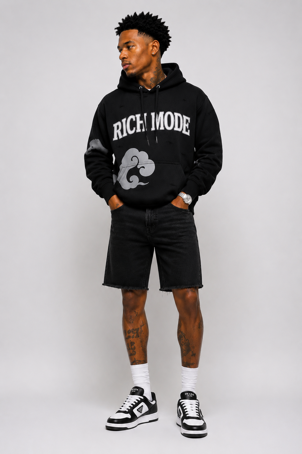 Rich Mode Signature Cloud Hoodie