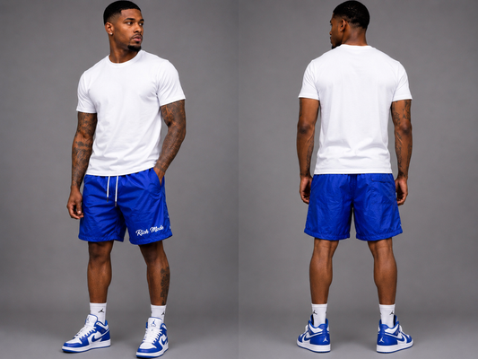 Rich Mode Signature Nylon Shorts