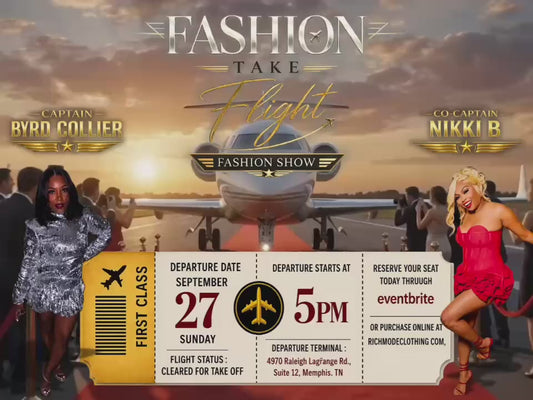 Fashion Take Flight Fashion Show (First Class) VIP Ticket